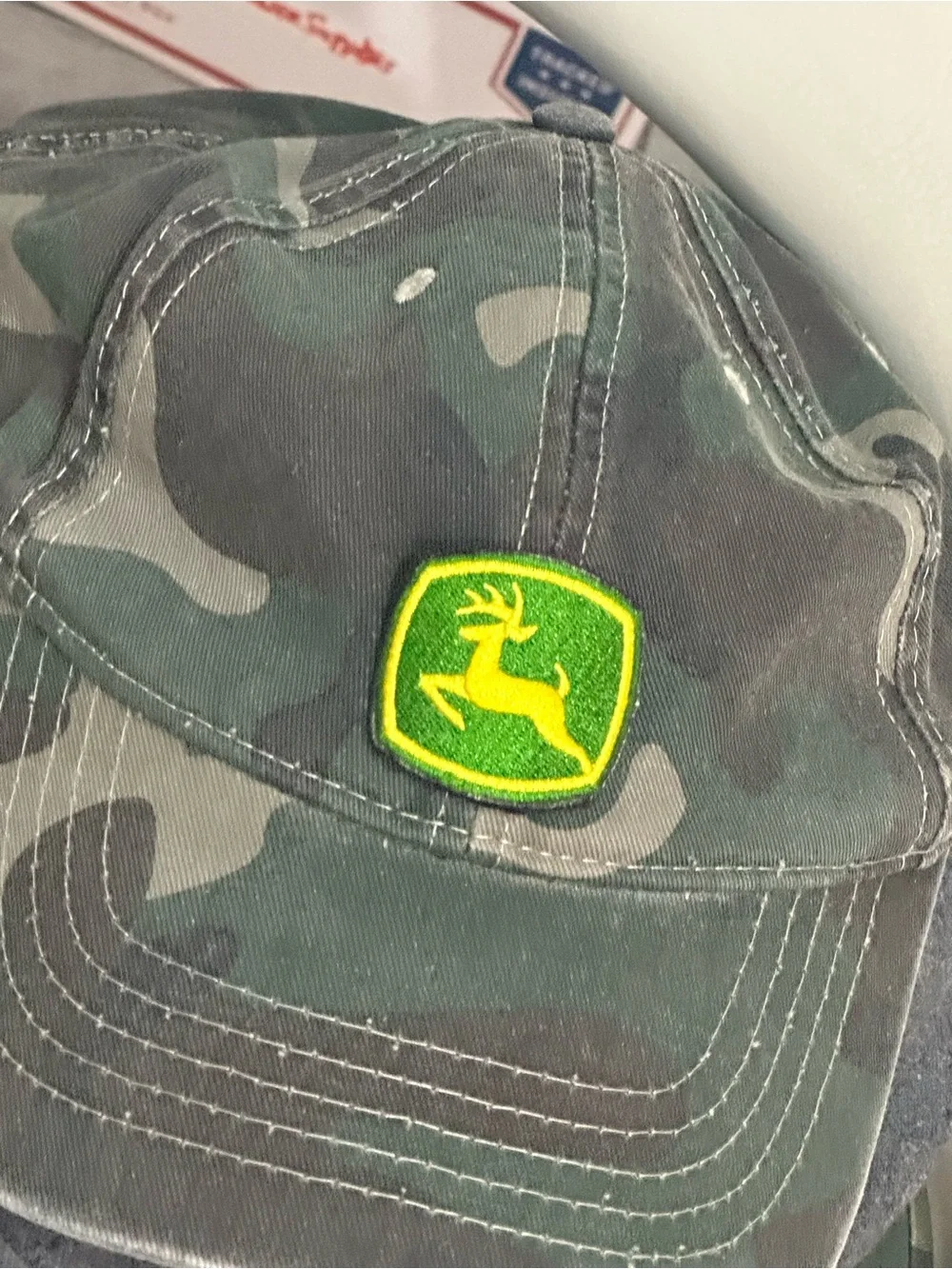 John Deere Unisex Camo Cap